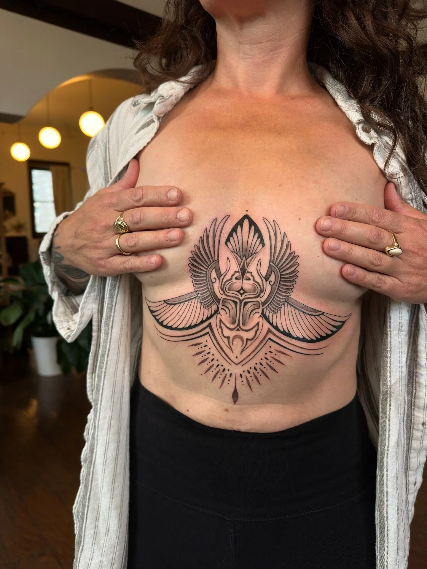 for darling natalie. 
a scarab beetle symbolizing rebirth and the eternal cycles of life; mirroring the emergence from the underground, resurrection and a new life. thank you for arriving to me with your intentions, it was such an honor to create thi