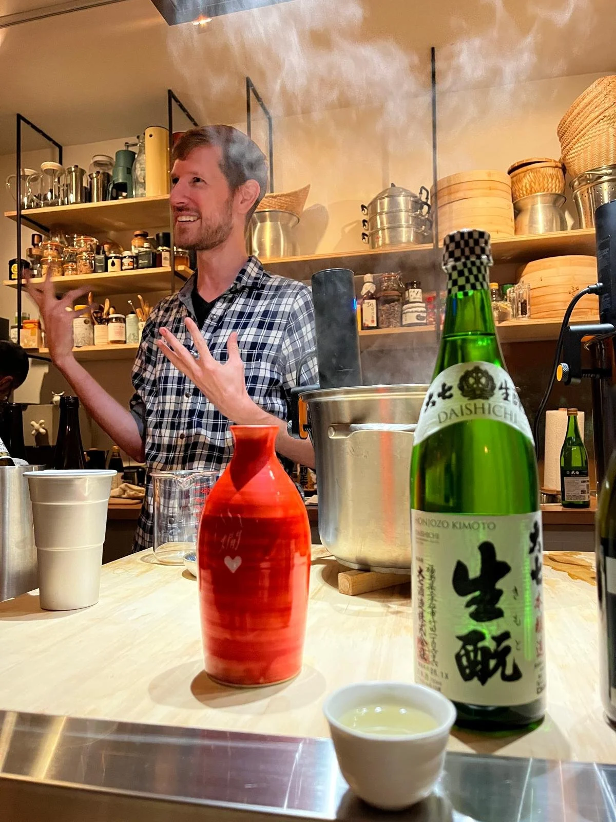 Hot Sake Tasting