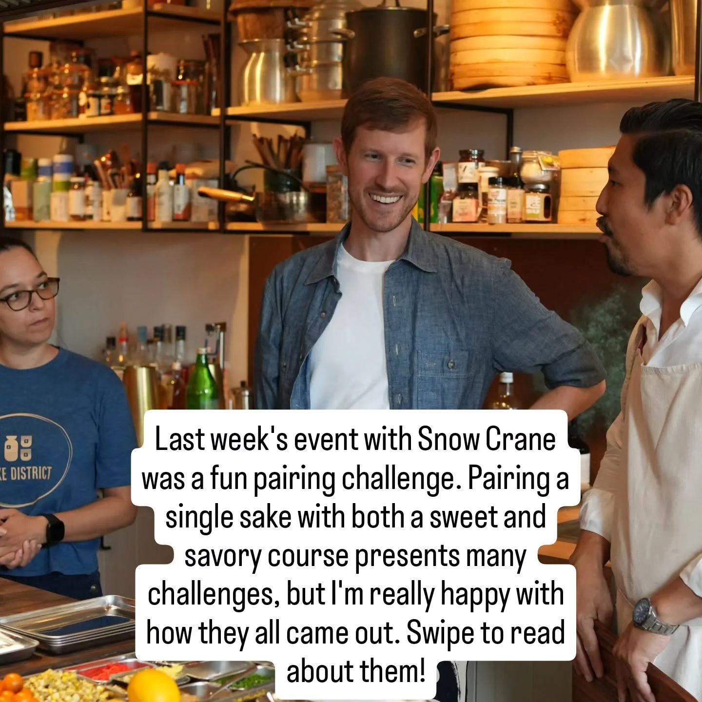 Thank you to everyone who came out to last week's collaboration with @snowcraneicecream at @ricemarketdc!

Pairing both savory and sweet with a single sake is a challenge, but incorporating other koji ferments like miso, shoyu, and mirin bridge the g