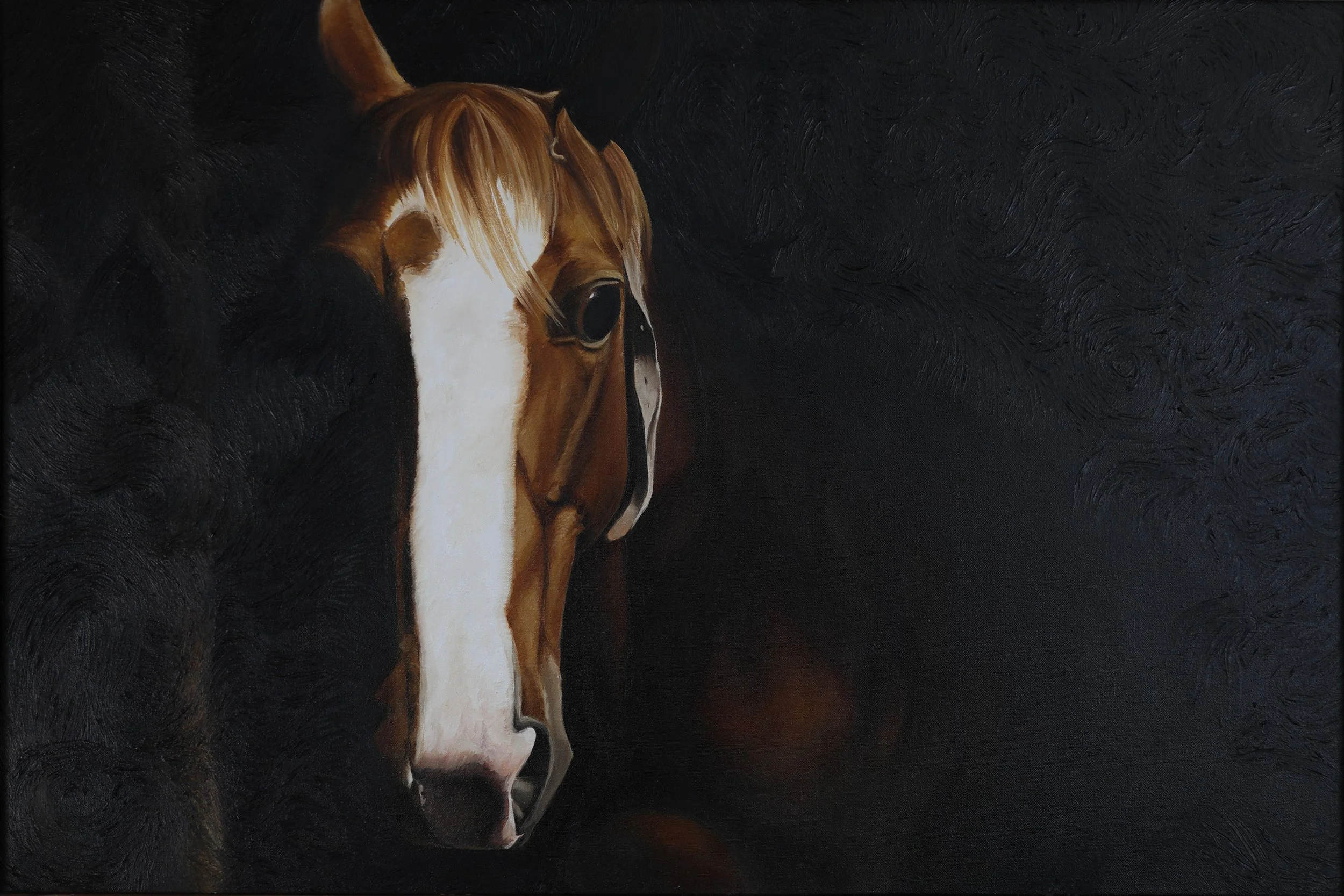 "Majestic Horse" (24"x36")