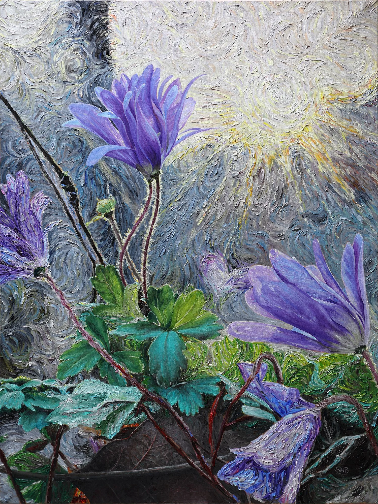 "Wild Radiance" (30"x40")
