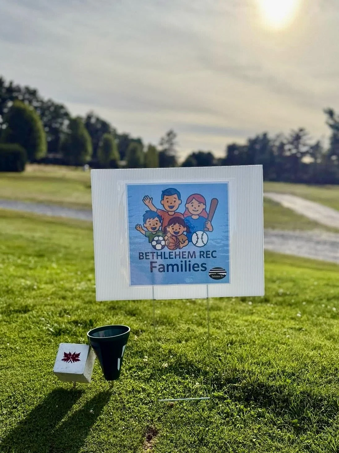It was a joy to sponsor hole #9 at @bethlehem_recdepartment &lsquo;s 1st annual golf tournament! The organizers did an amazing job, many businesses contributed raffle prizes, and tons of teams showed up for the kids! We even had the opportunity to pl