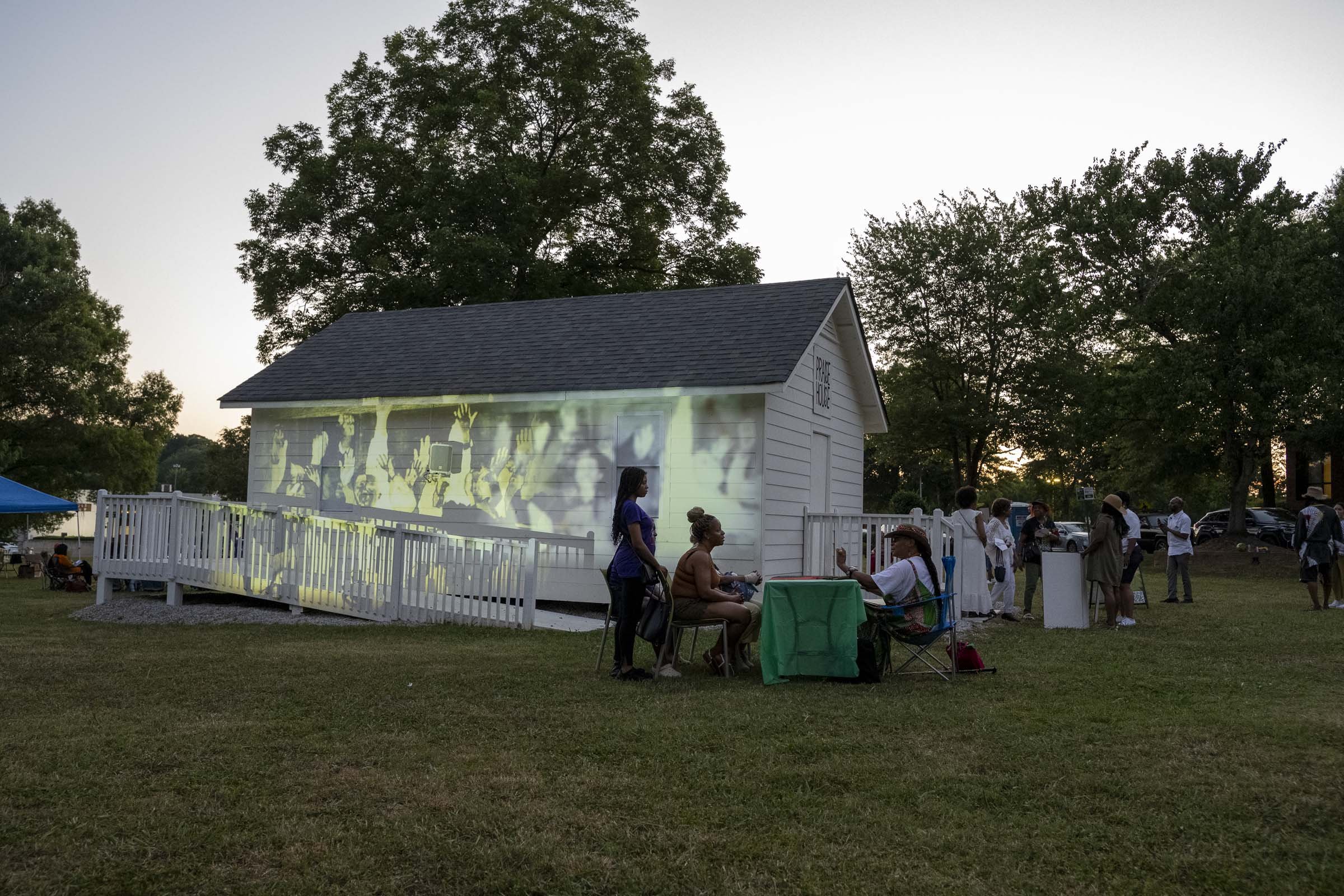 First Friday Illumination of the Praise House