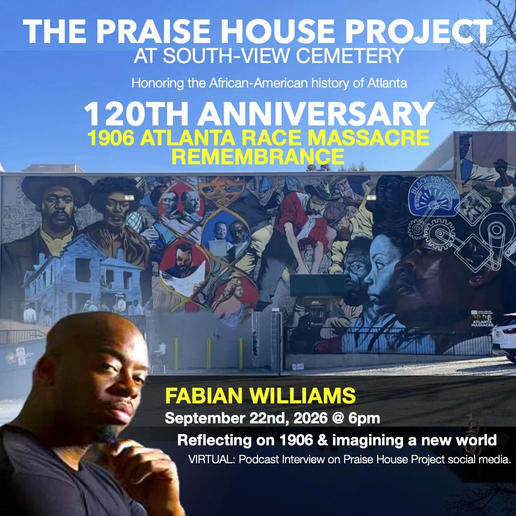 Remembering the 1906 Atlanta Race Massacre and reimagining a new world with visual artist, Fabian Williams