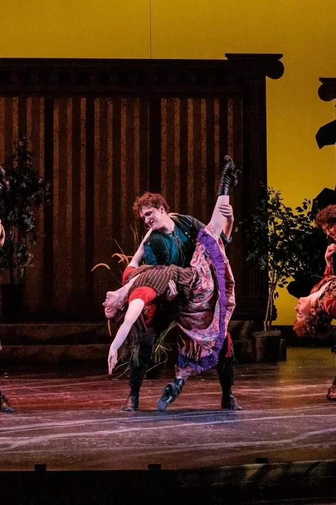Devin Rain Leonard in "Head Over Heels" at Nazareth University