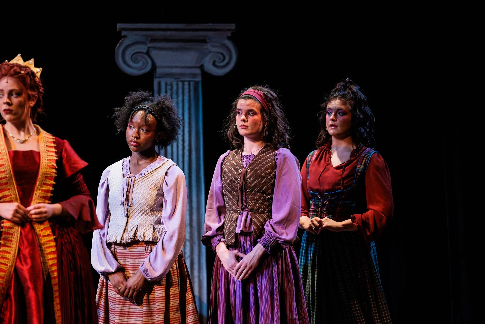 Devin Rain Leonard in "Head Over Heels" at Nazareth University