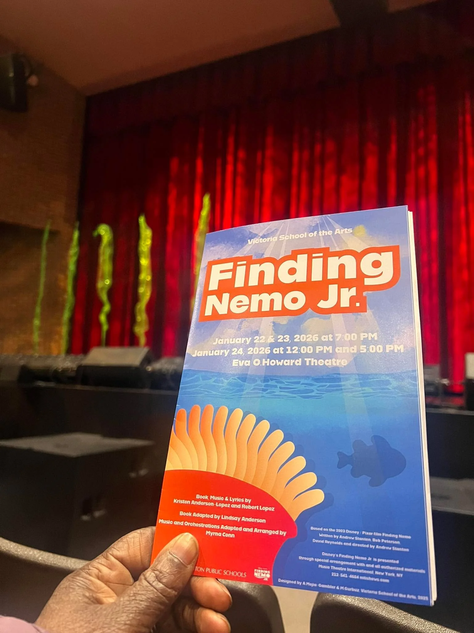 I just saw the most fantastic musical done by young performers from Grade 5 -8.  They even managed to get a couple of tears out of me. I was truly impressed!