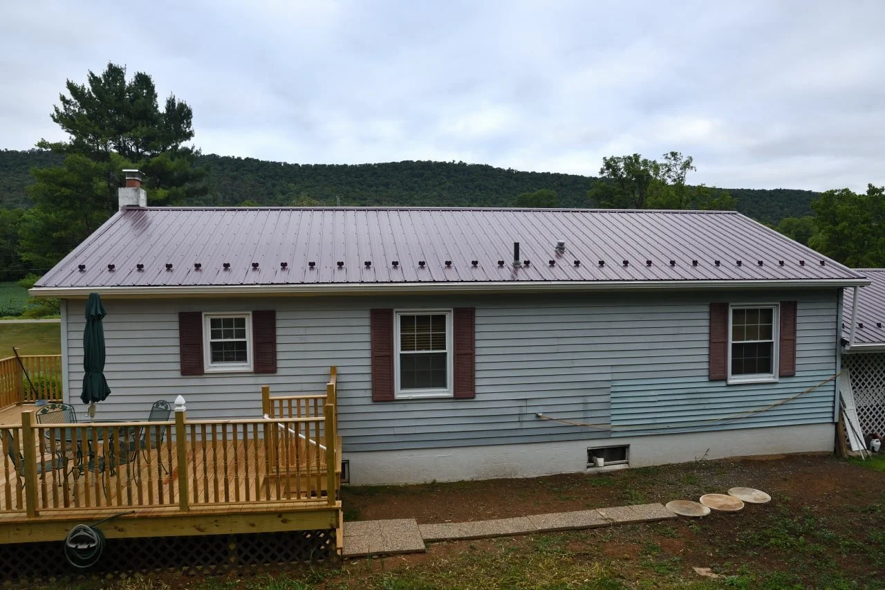 Metal Roof Replacement Bellefonte PA Double L Roofing