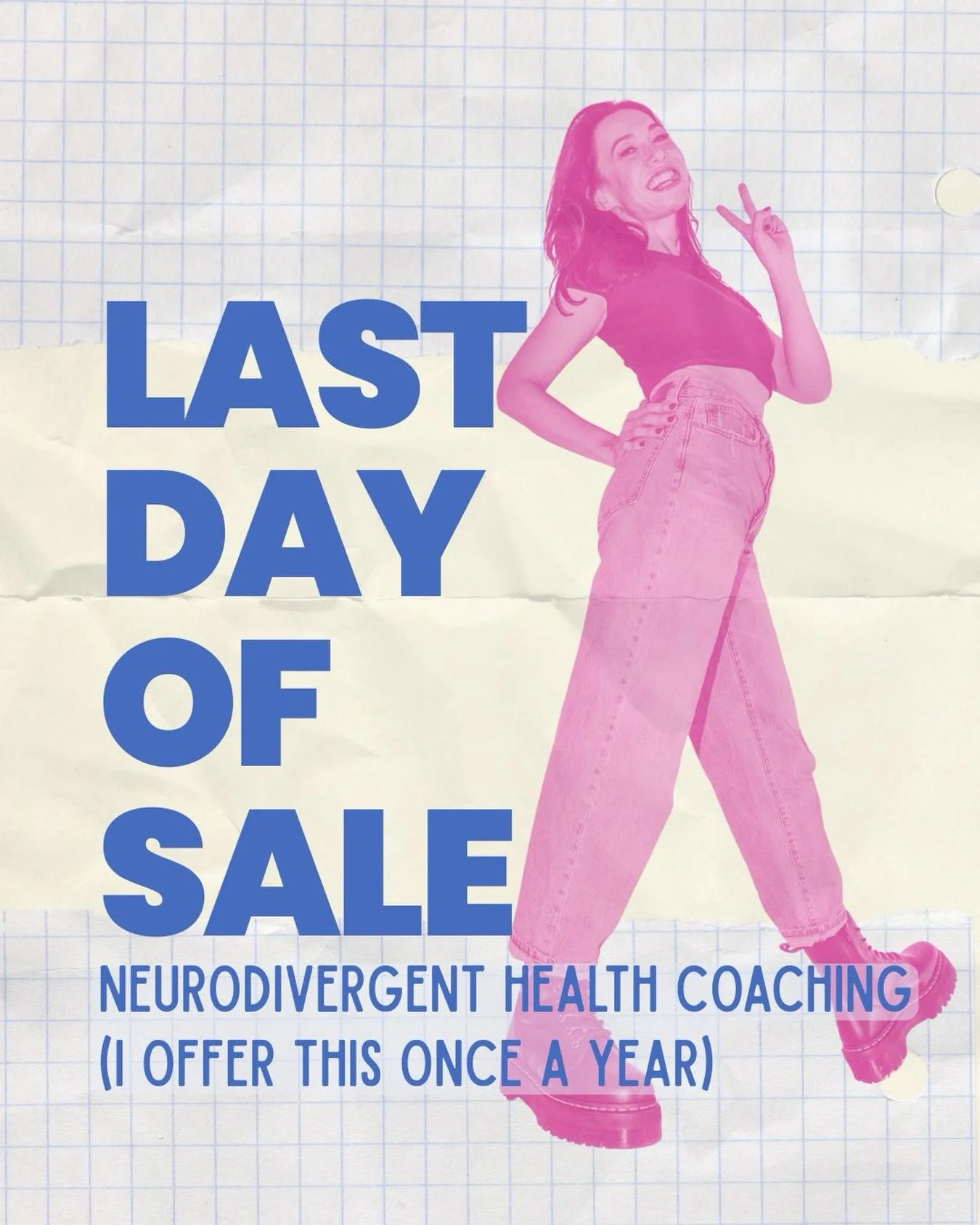 Closes at 11 PM PDT!

My annual flash coaching sale gets you six 30-minute sessions for way less than my usual rate. 

Link in bio to sign up before our last few spots are filled!