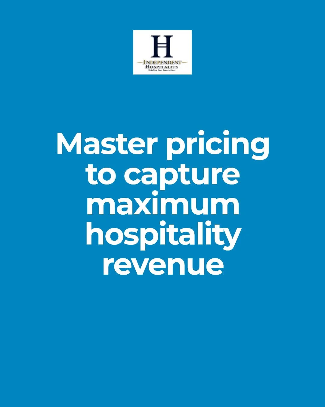 Balancing pricing and demand isn't just a numbers game&mdash;it's the cornerstone of growing your hospitality revenue.

Data-driven revenue management empowers you to adjust rates in real time, capturing the highest returns without sacrificing occupa