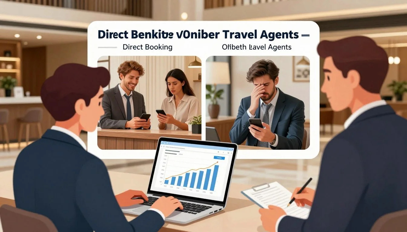 Benefits of Direct Booking vs OTA for Better Hotel Revenue &ndash; George Dfouni

In my years in the hospitality industry, I've learned how key distribution strategies are. The debate on benefits of direct booking vs OTA is more than a choice. It's a