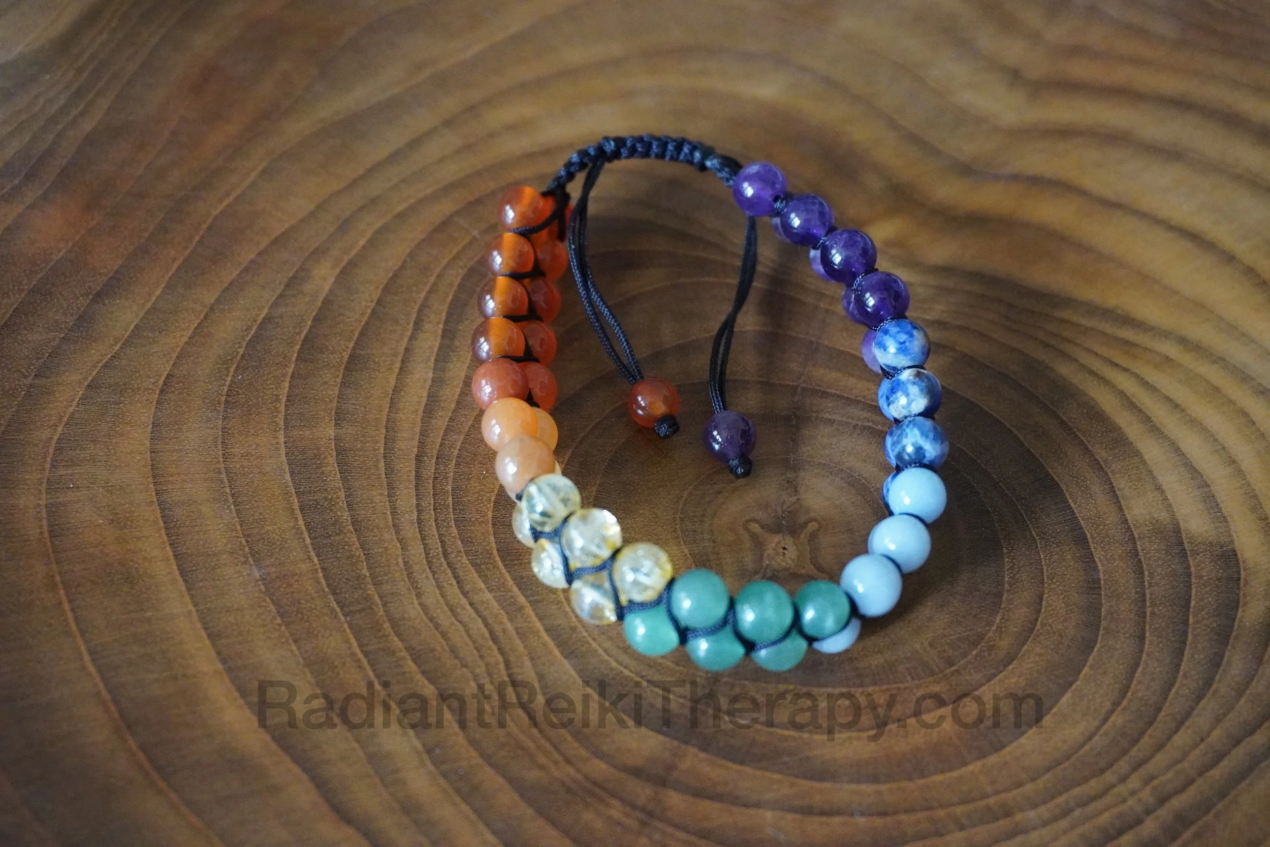Braided 7 Chakra Bracelet