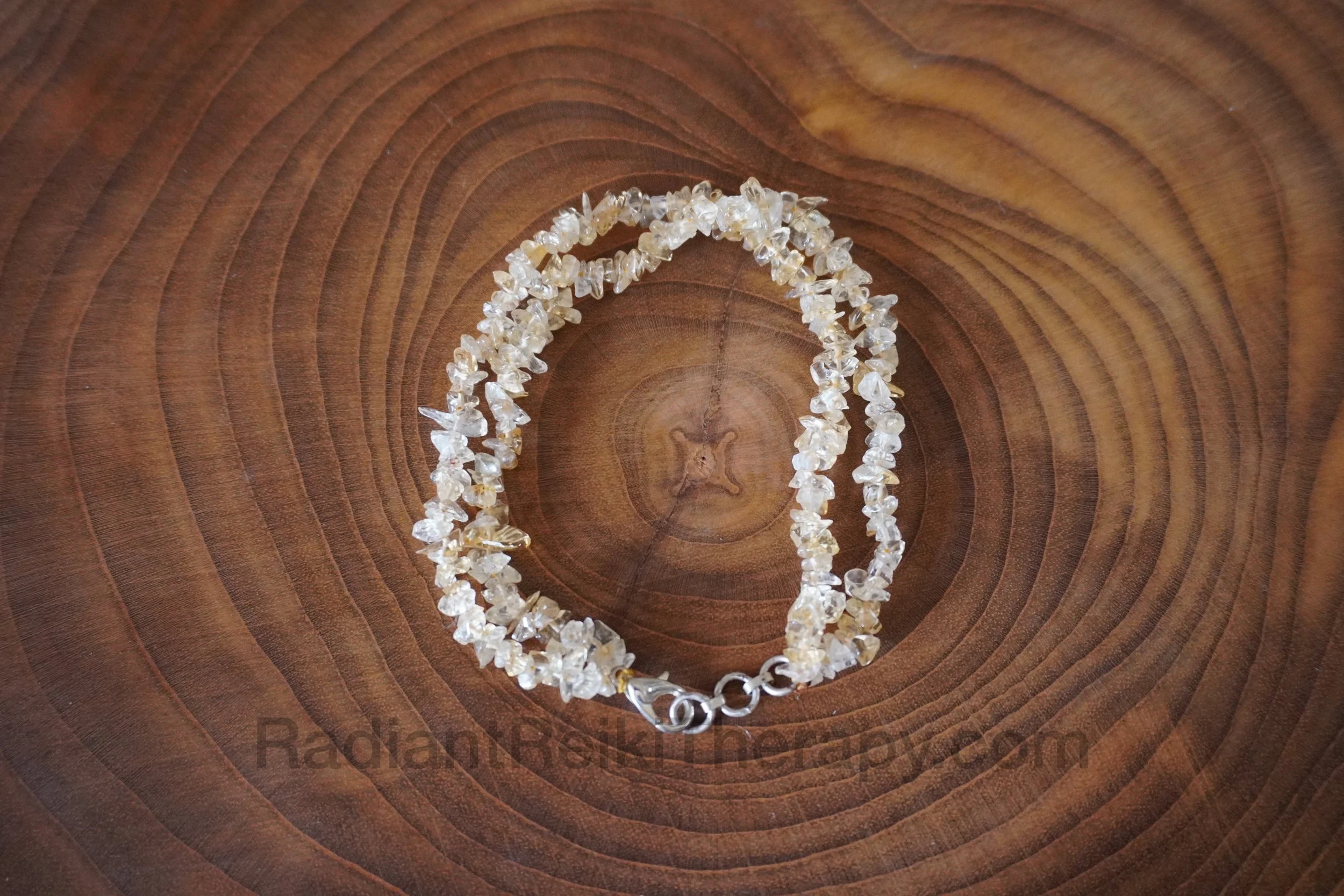 Citrine (November Birthstone) Bracelet (silver)