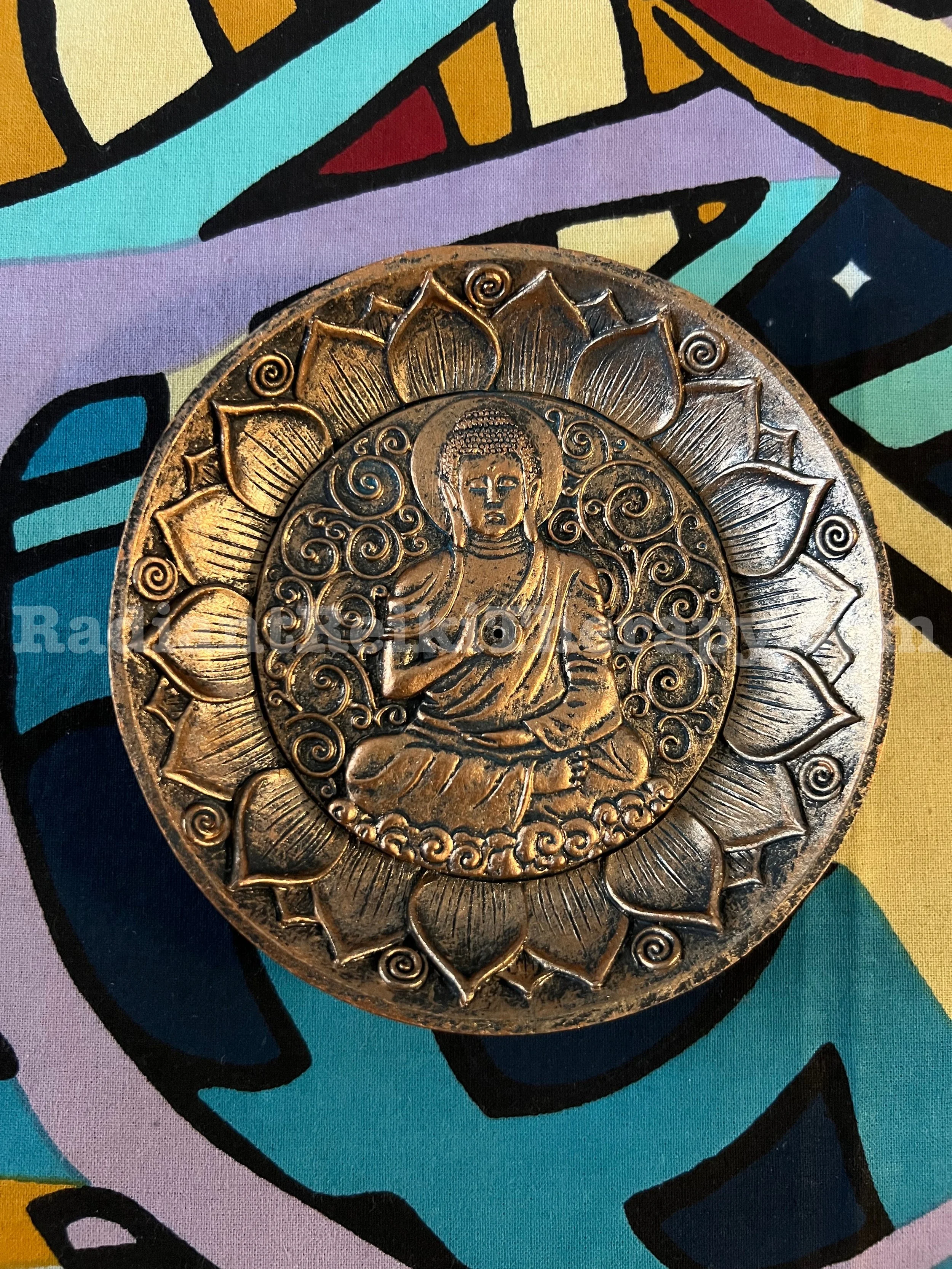 Buddha Incense Holder (Plate)