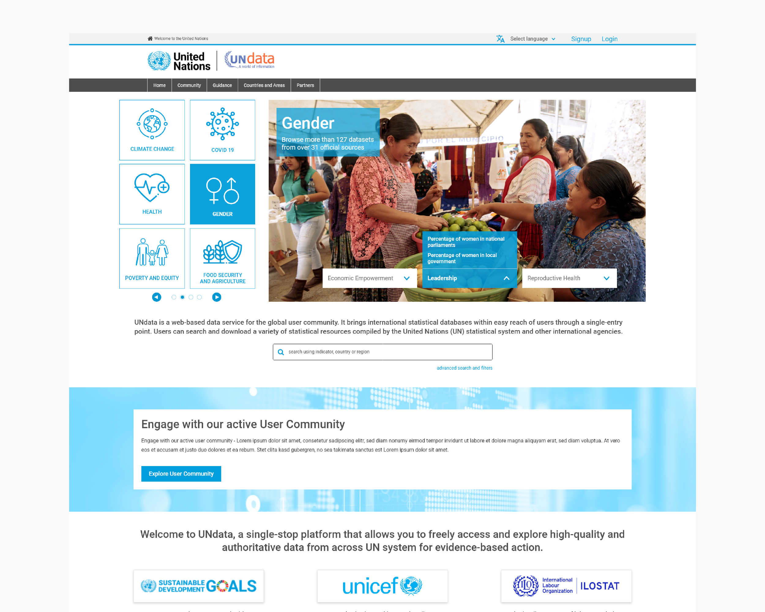 Leading research, planning, and initial design for UNdata portal modernization, raising $4m