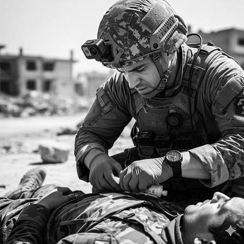 Integrating Wearable Sensor Data with an AI-based Protocol-Flexible Triage Platform could improve outcomes in Combat Casualty Care