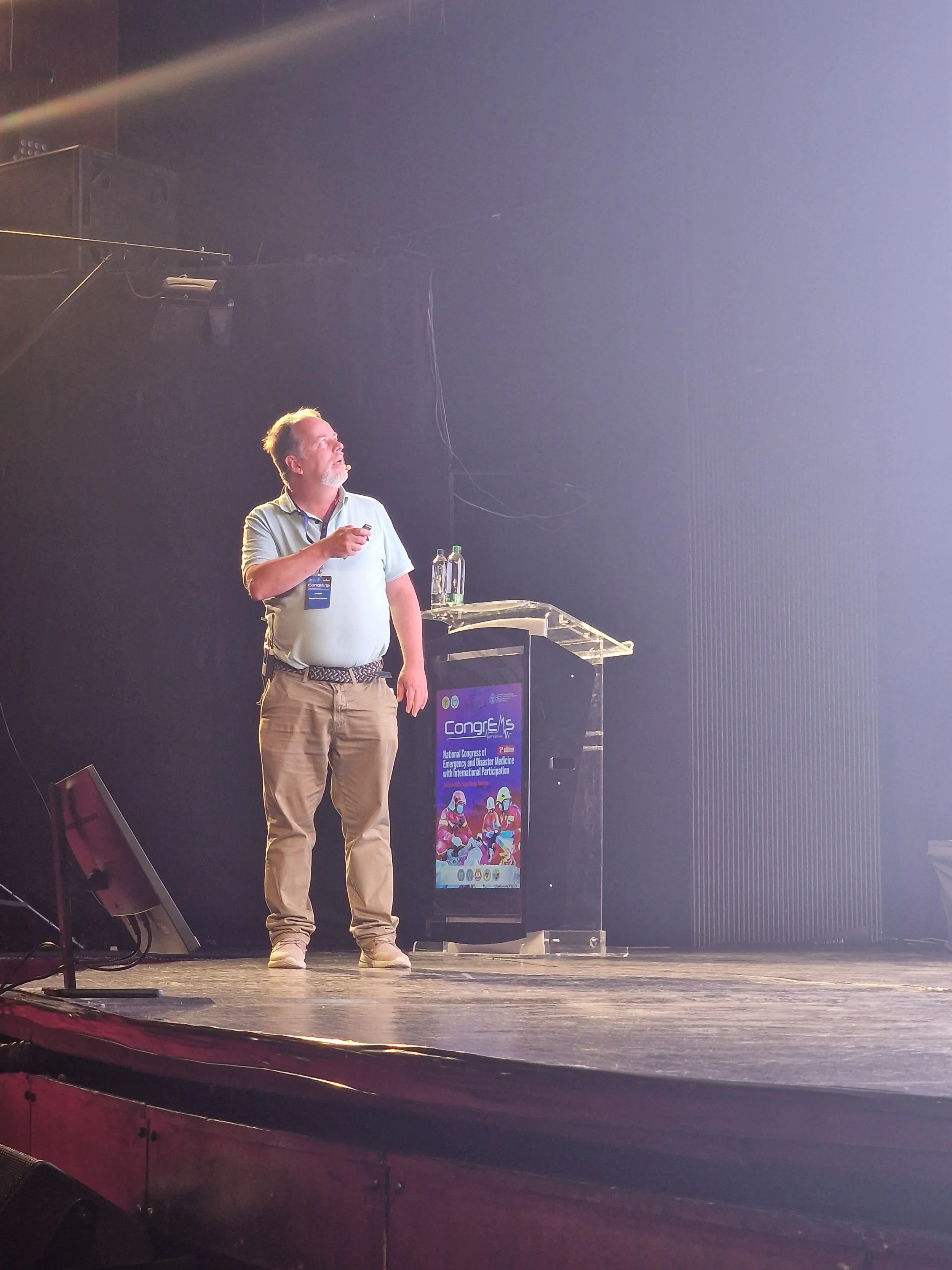 Dr Harald De Cauwer addresses the lessons from the 2016 attacks in Belgium in front of an international audience in Romania