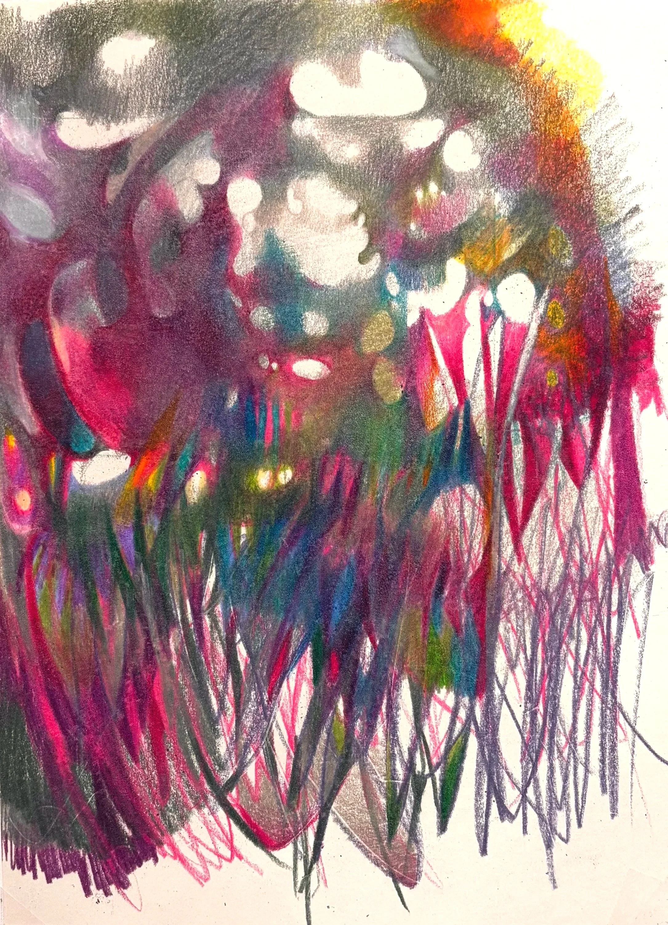Blue Moon
2025, color pencil on paper, 11.2 x 8.2 "