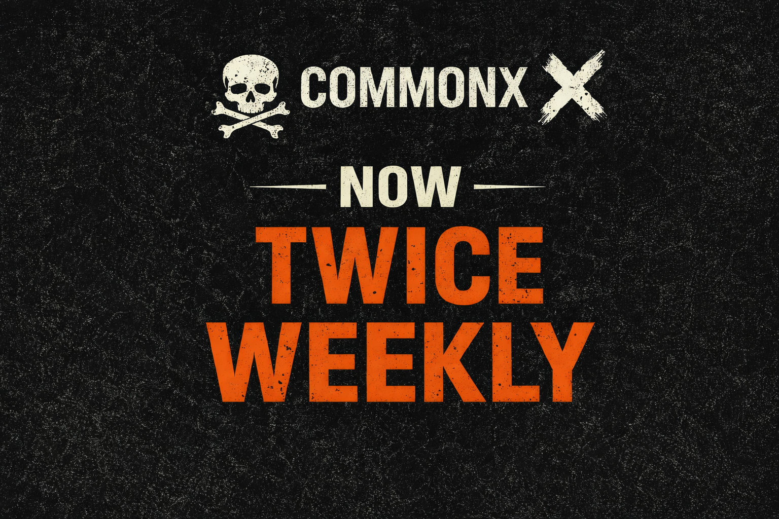 Momentum Doesn’t Ask Permission: CommonX Podcast Responds to Audience Demand — Episodes Air Twice a Week Now! 