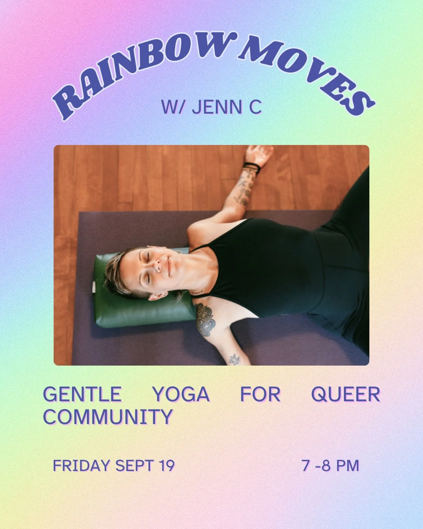 Our pal Jenn @msjennchester is back from some time in the jungle! 🌿 We&rsquo;re so happy to have her back - come say hi this Friday at 7 PM!

Jenn has been teaching yoga since 2015, and is passionate about creating space to help people rest, repleni