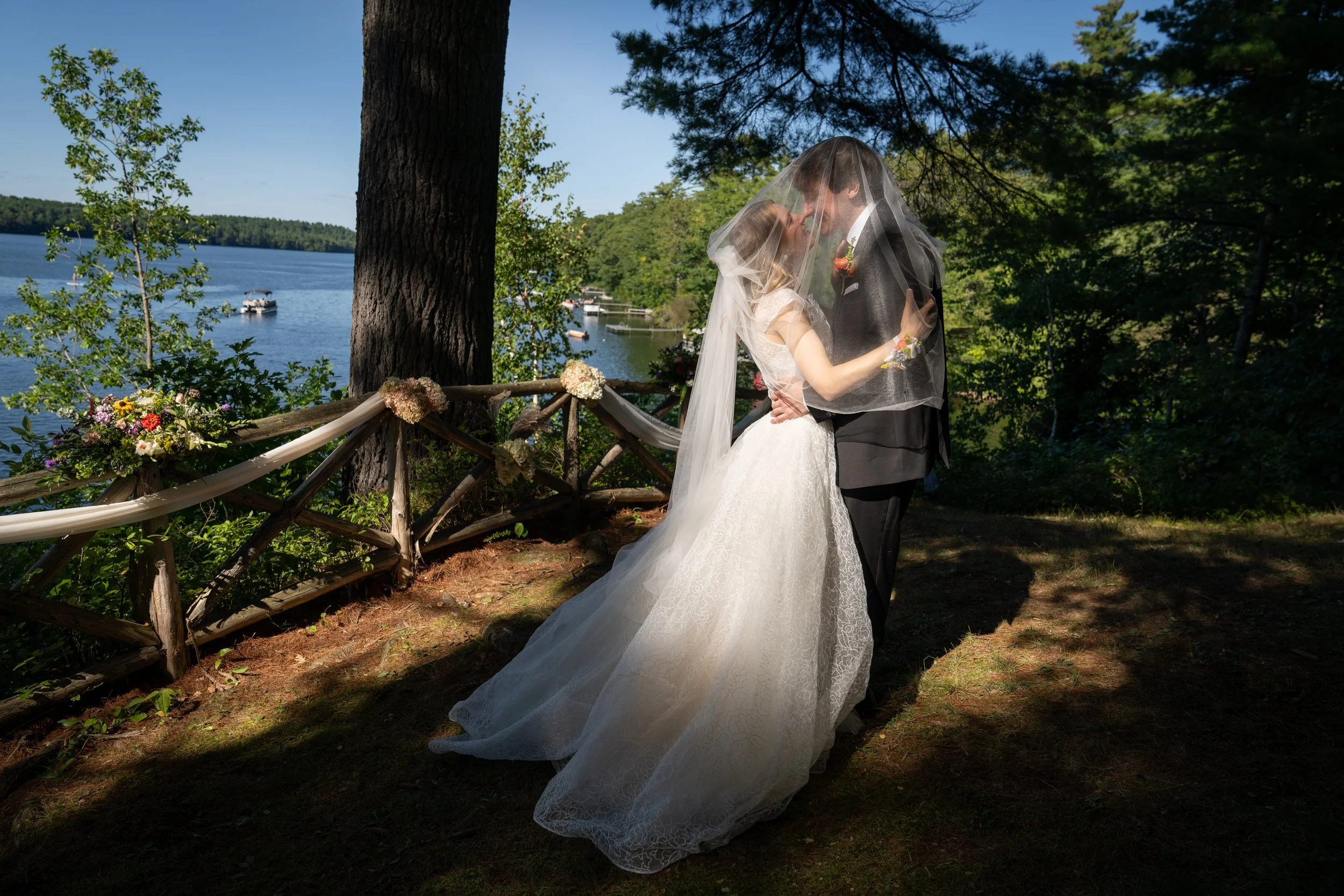 Maya and Tyler's Lake House Wedding