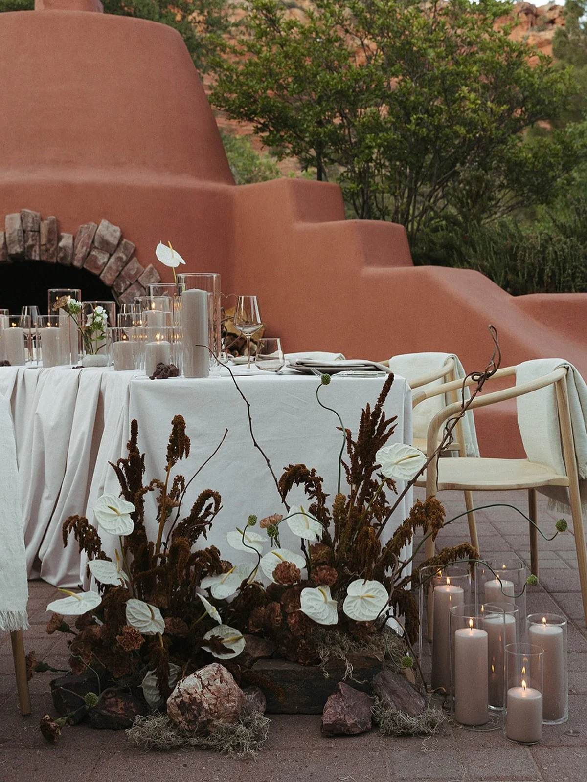 The flowers understood the assignment