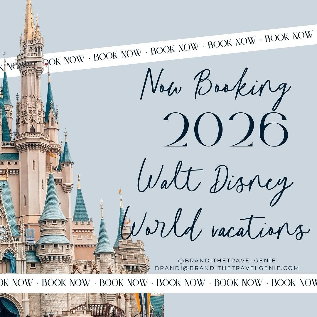 Now booking 2026 Walt Disney World package vacations with FREE DINING for kids age 3-9?! Um, yes please. Oh and did I mention that it STILL comes with FREE waterpark admission for your check-in day? No? My bad 😜

#waltdisneyworld2026 #disneytravelpl