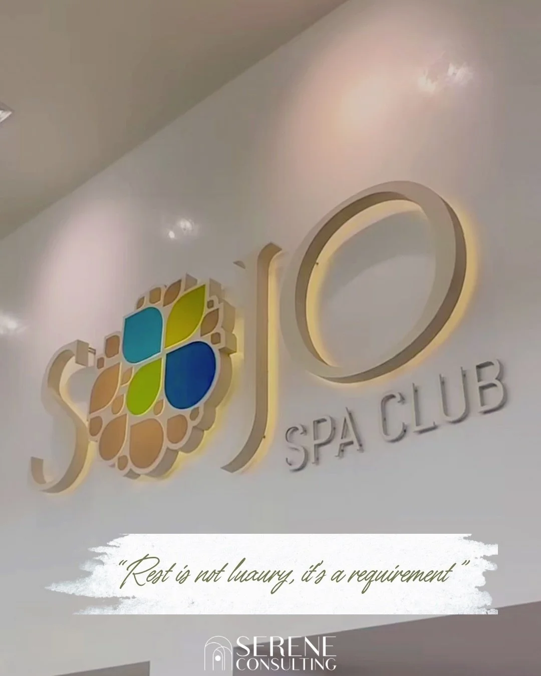 ✨Reset isn&rsquo;t a luxury. It&rsquo;s a requirement.✨

Our time at @sojospaclub was a full reminder of what the body already knows, you can&rsquo;t pour into your life, your work, or your people from depletion.

We moved through saunas, the ice roo