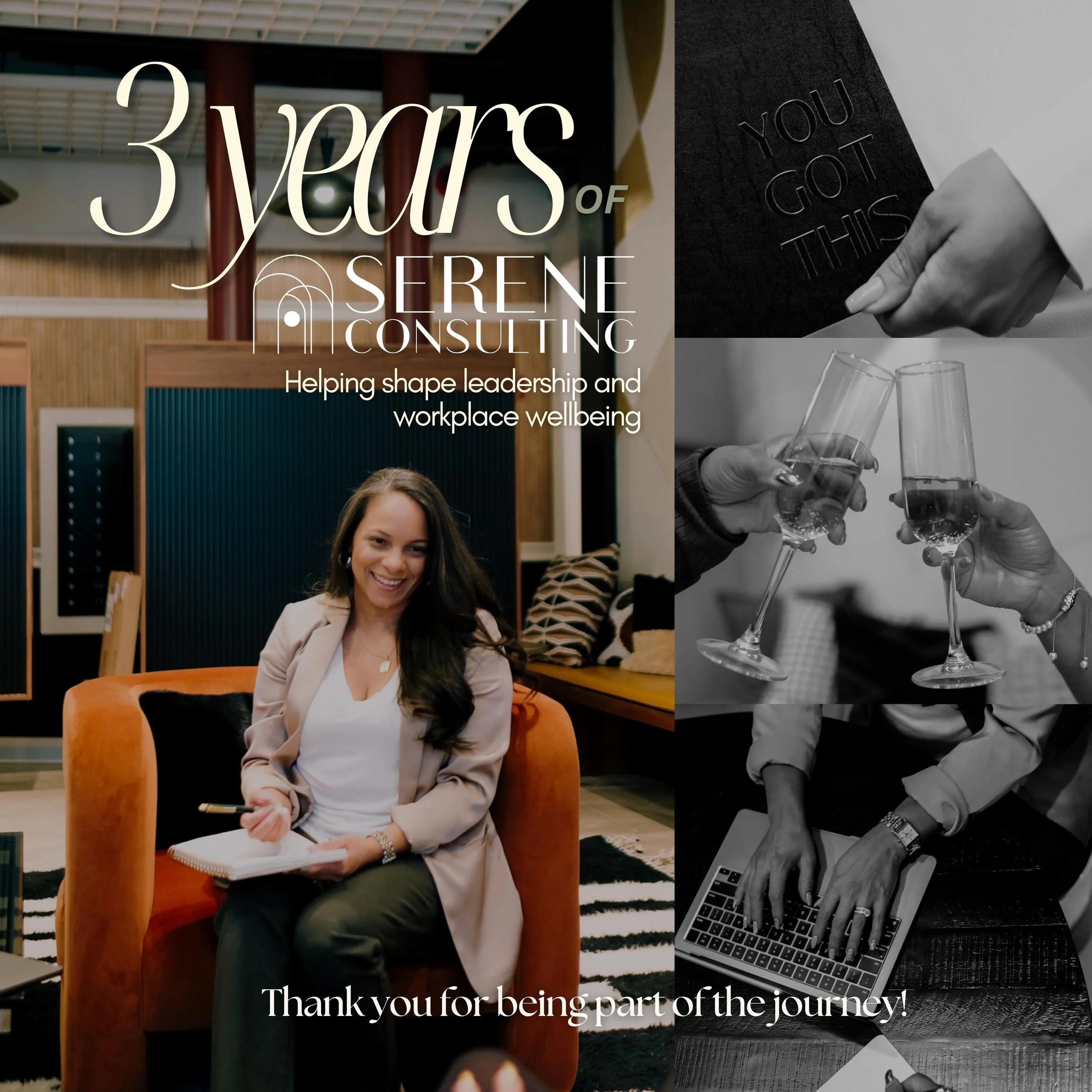 I gifted myself an LLC on my birthday!🌟 Three years later, Serene Consulting is still standing, and still growing💫

I didn&rsquo;t post on our actual anniversary (May 10th). I was just... living it🤍 Sitting in the quiet of what it means to have bu