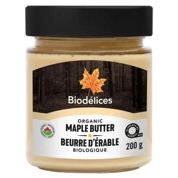 Beurre d'érable bio 200g