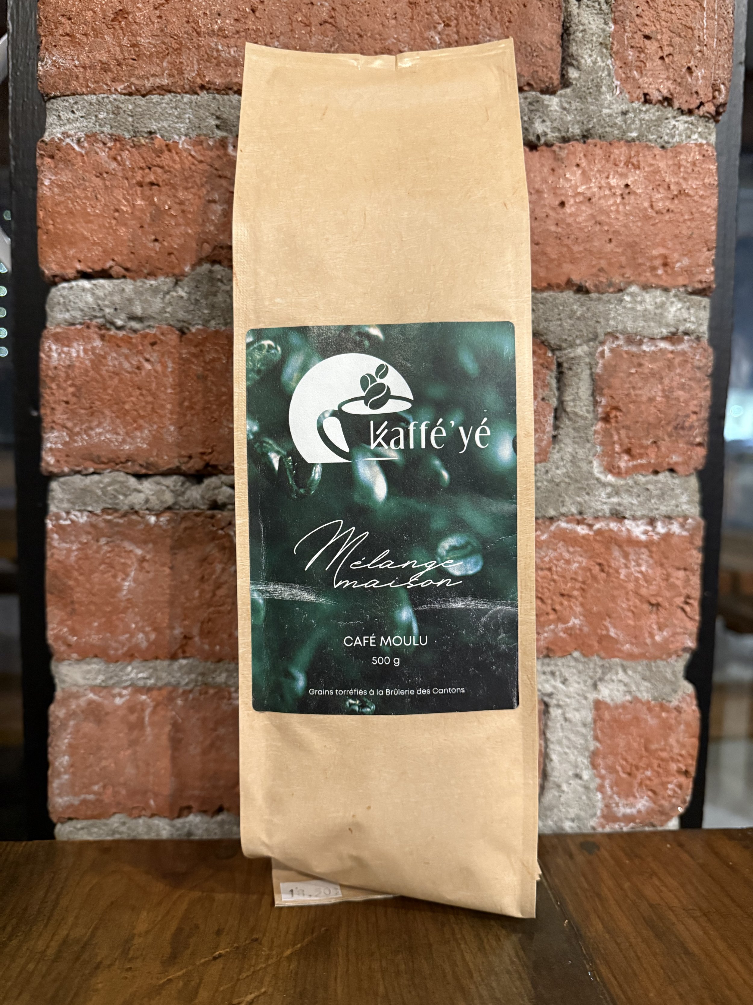 Sac de café moulu
