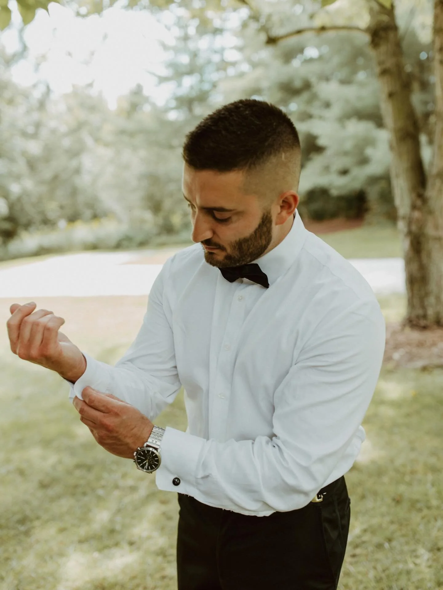 A few moments of this sweet day