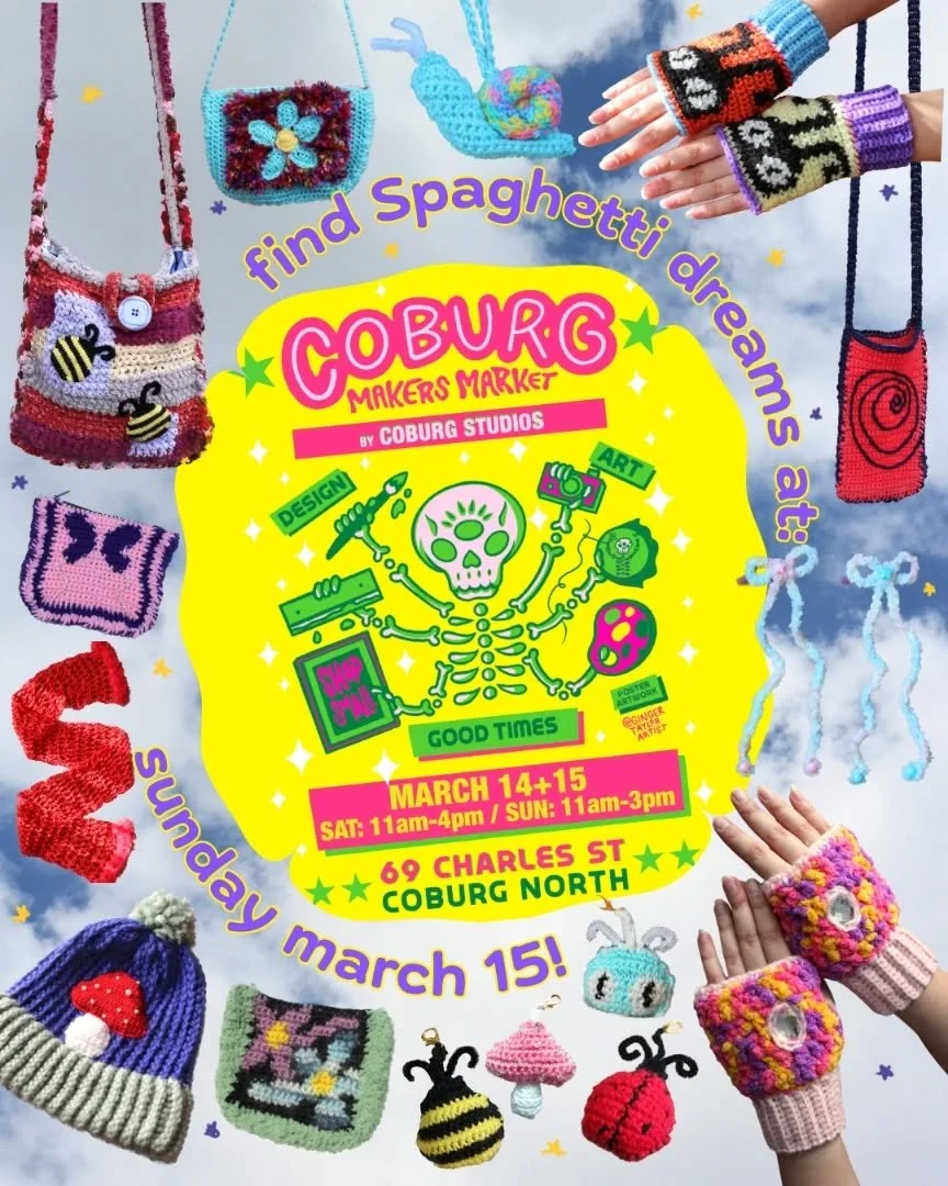 Hello there (*^▽^)/★*☆♪
I'm so excited to be doing markets again this year!! My very first market for 2026 will be the @coburg_makers_market !! Not only will it be my first one of the year, it will also be my first time vending at this market~~ I'll 