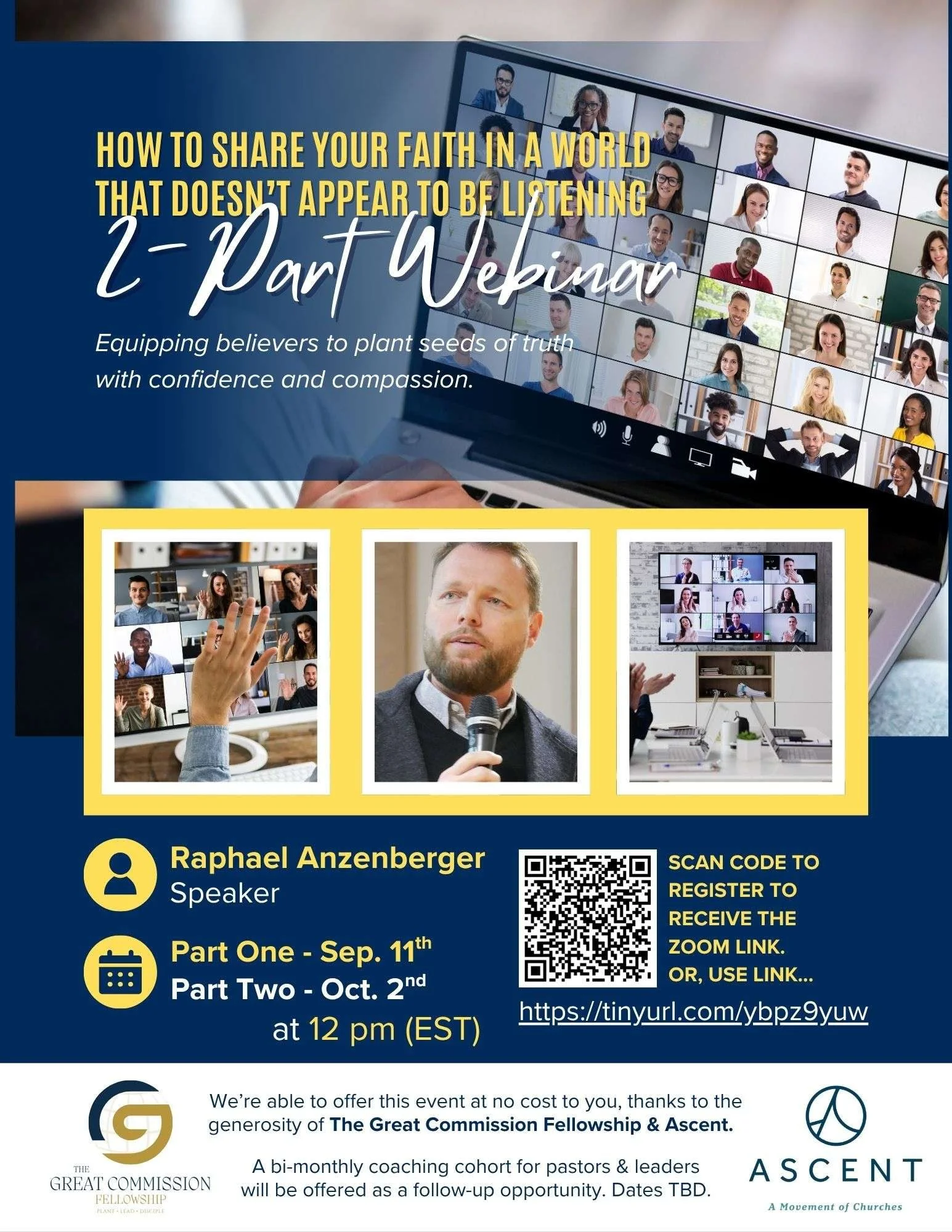 How to Share Your Faith Webinar