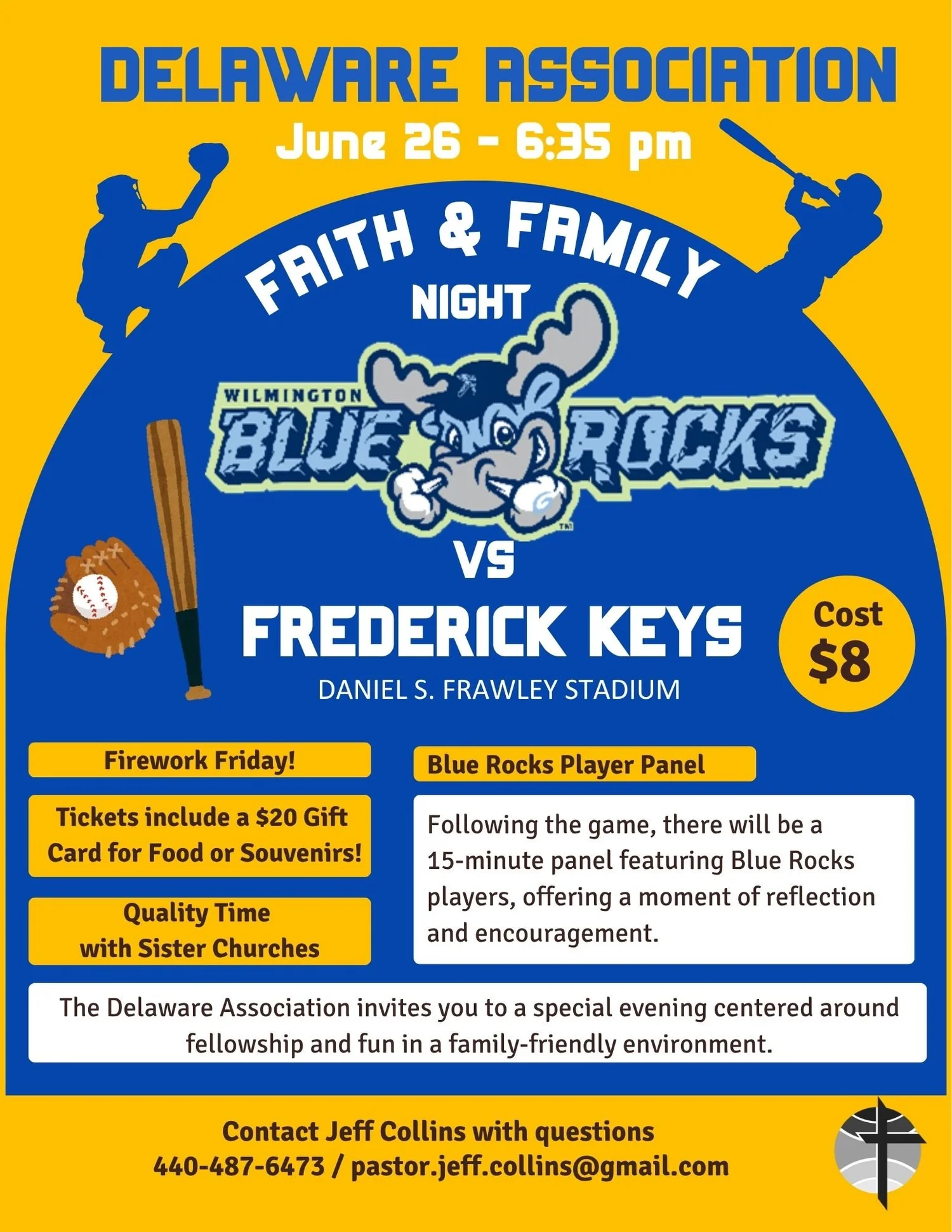 Blue Rocks Game Upcoming Events — ABCOPAD