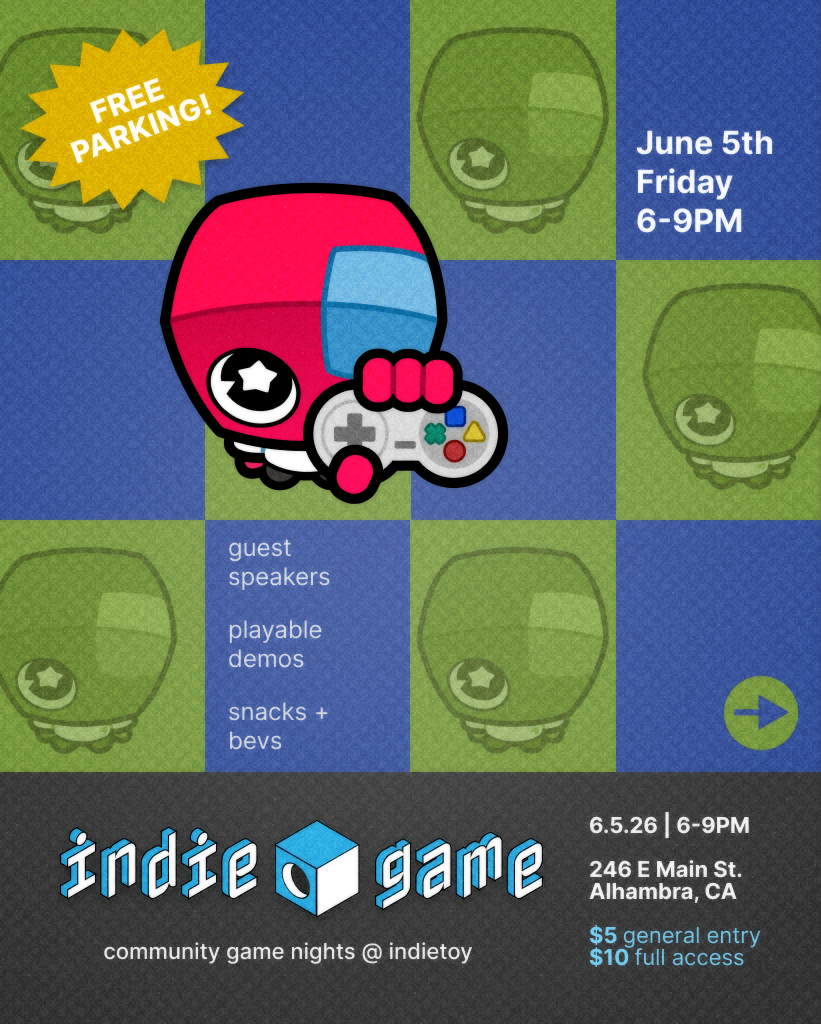Indie Game Night - June