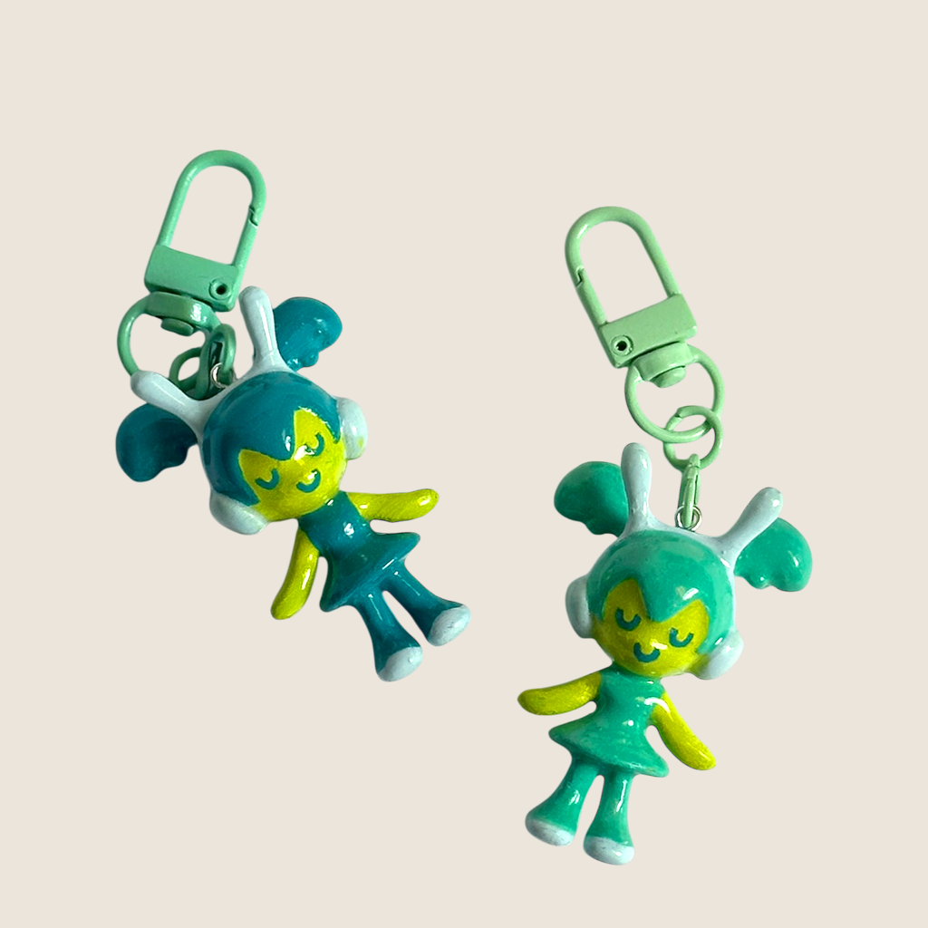 DJ Girl! Keychain by eternity_to_spare