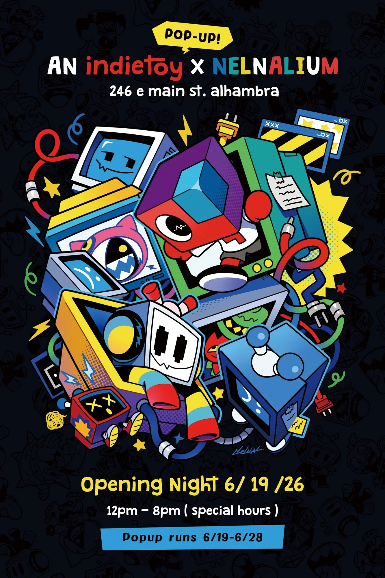An Nelnalium x Indietoy Popup!