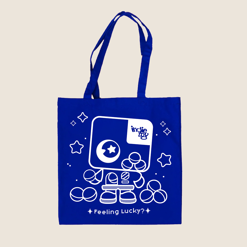 Indietoy Gacha Pin Rally Tote Bag
