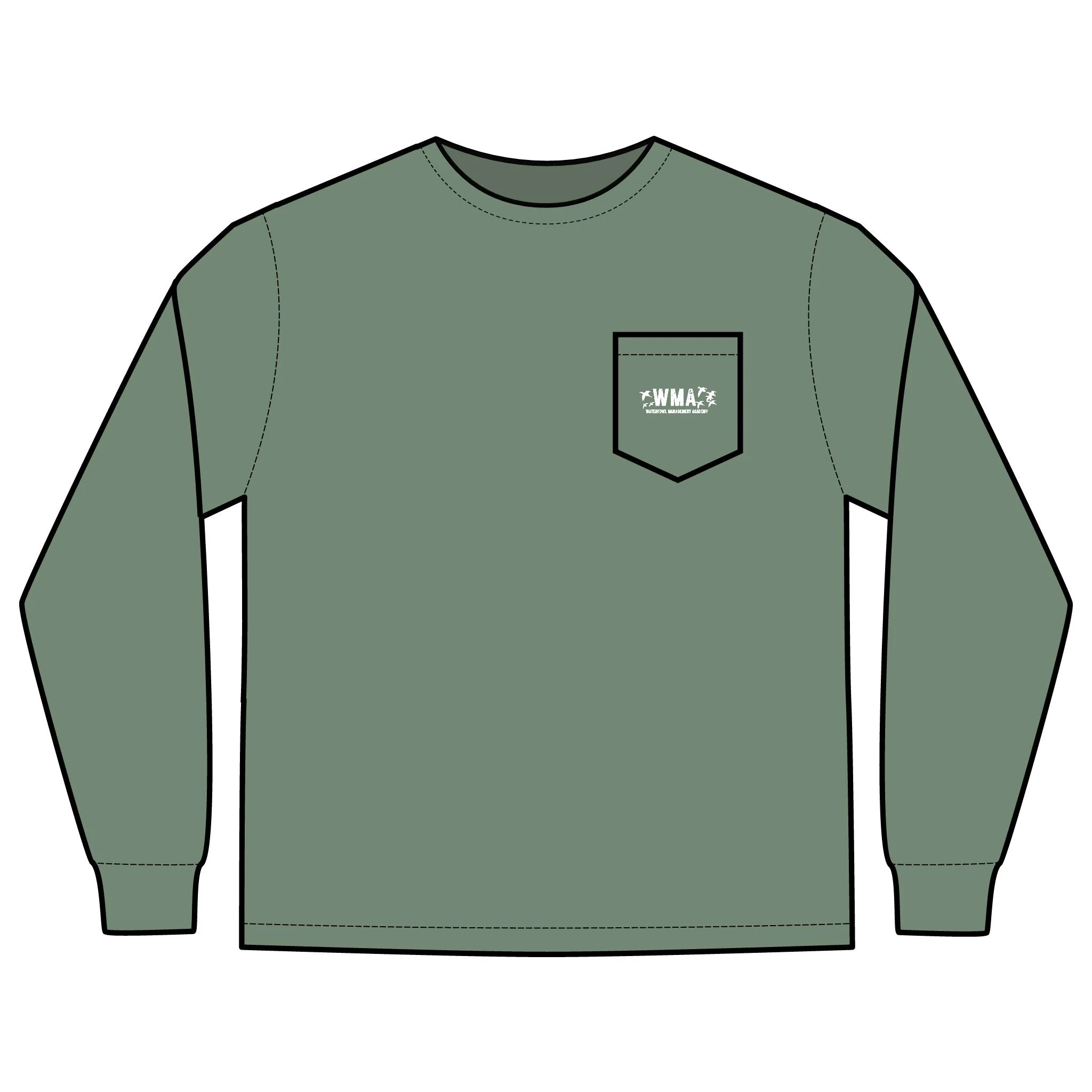 Spring Habitat Campaign 2026 Vintage Waterfowl Stamp Long Sleeve