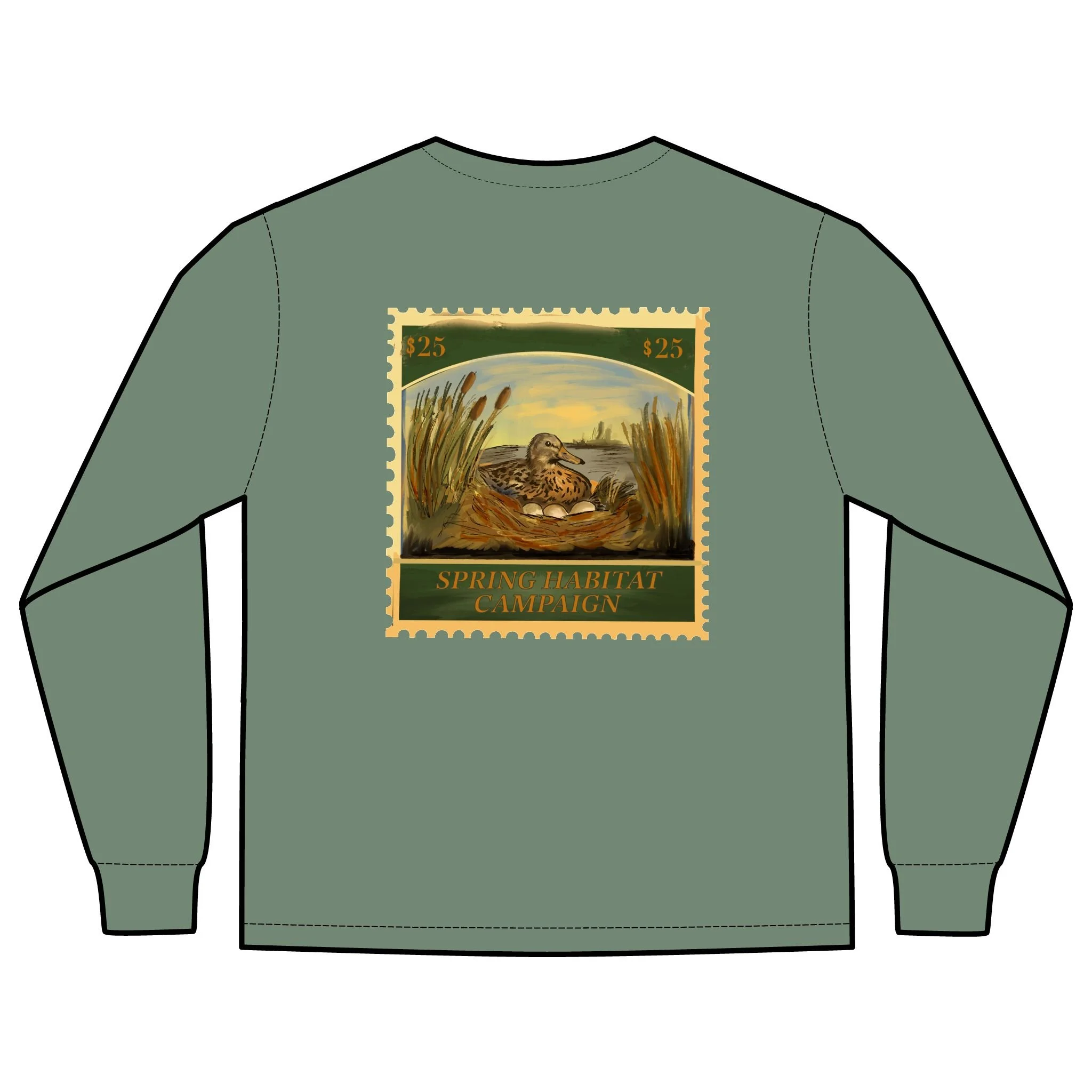 Spring Habitat Campaign 2026 Duck Long Sleeve