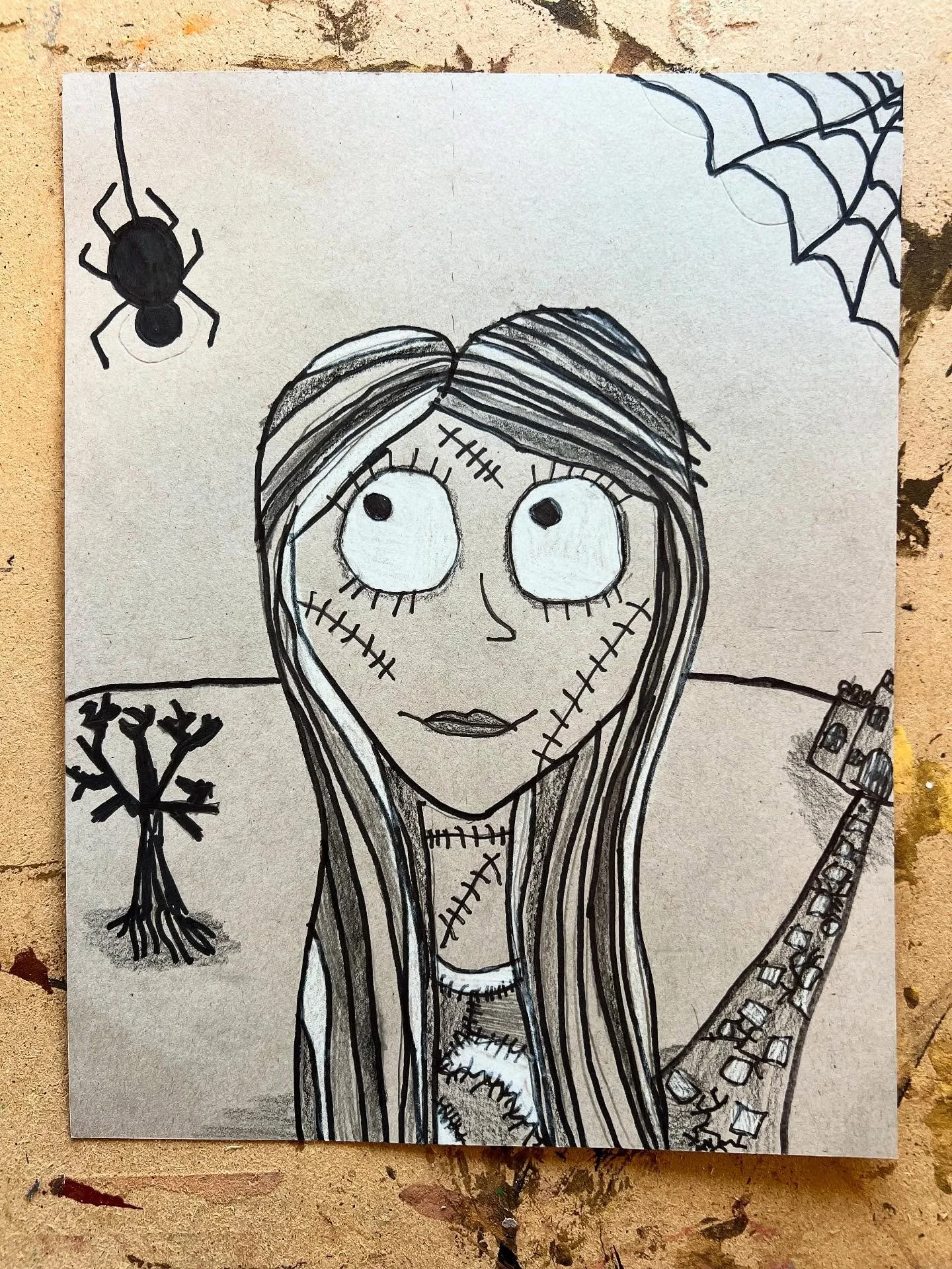 🌙 TIM BURTON&ndash;INSPIRED SELF PORTRAITS 💀

Our Marigold Makers created the most wonderfully spooky Tim Burton&ndash;inspired self portraits this month &mdash; and they turned out amazing! 👻💜🕷️ Art has never been so eerily fun!

So thankful fo