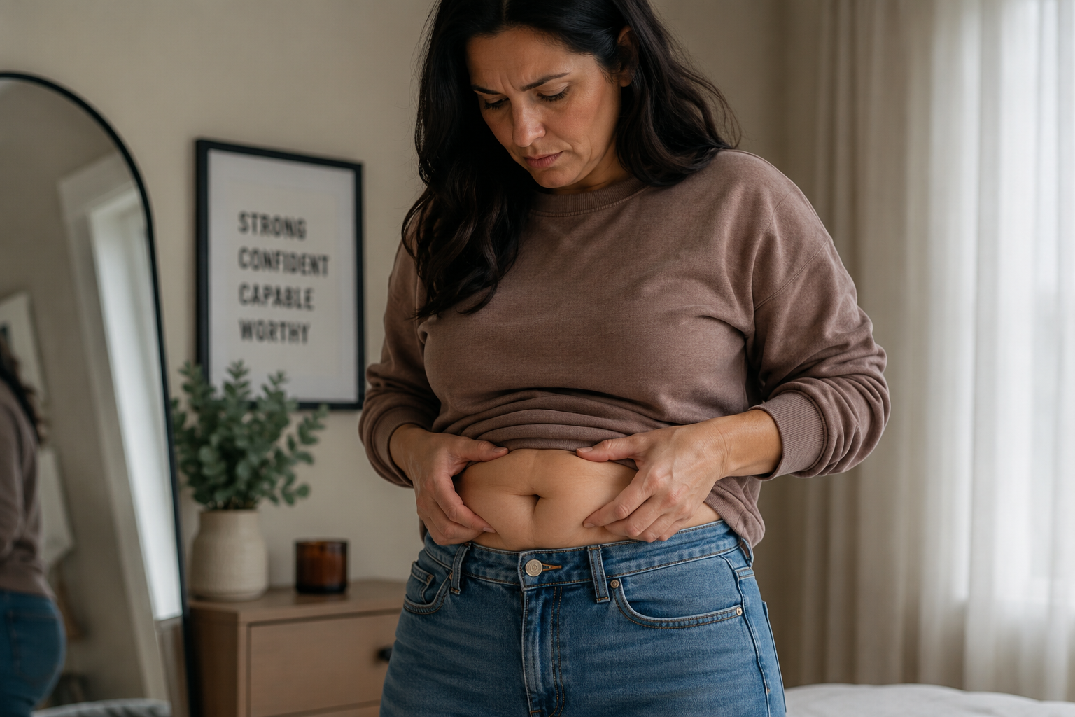 Visceral vs. Subcutaneous Fat: Why Midlife Weight Seems to Settle Around Your Belly