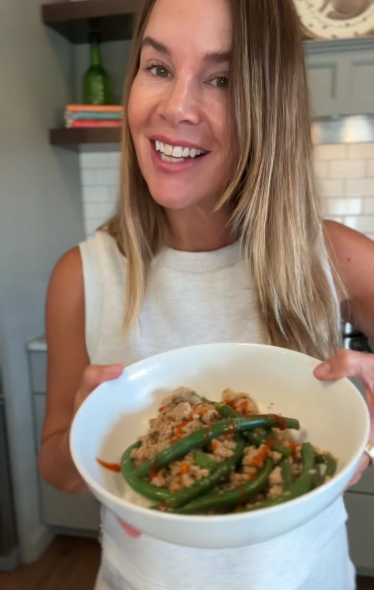 Healthy Ground Turkey and Green Bean Stir Fry (30-Minute Dinner)