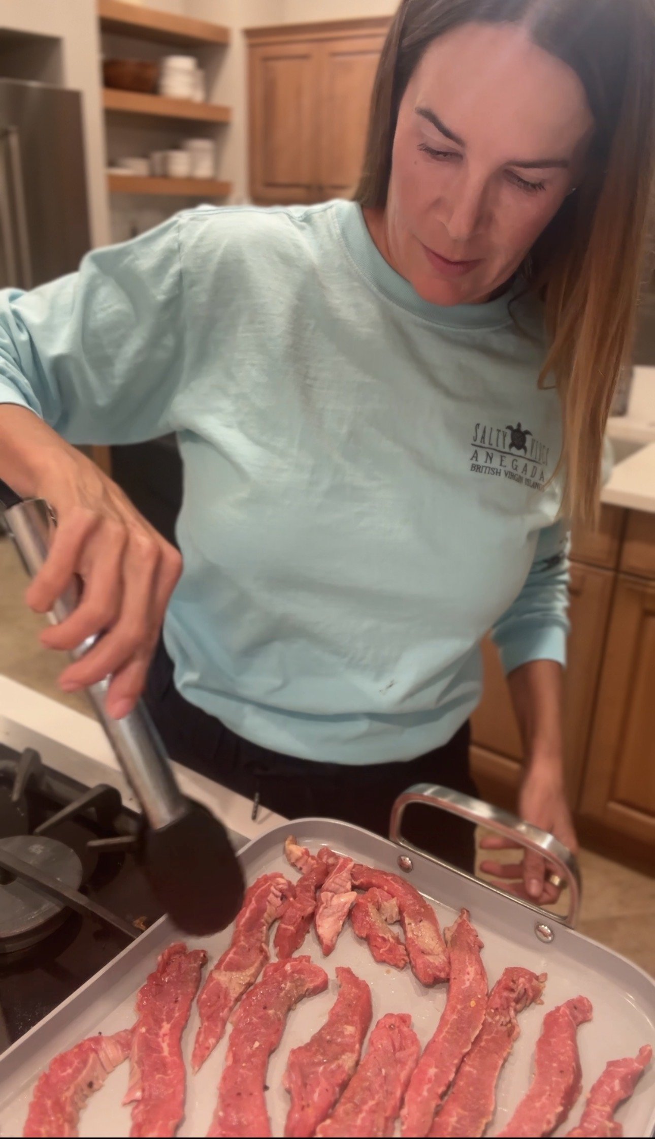 Easy Asian-Style Flank Steak with Roasted Broccoli and Jasmine Rice