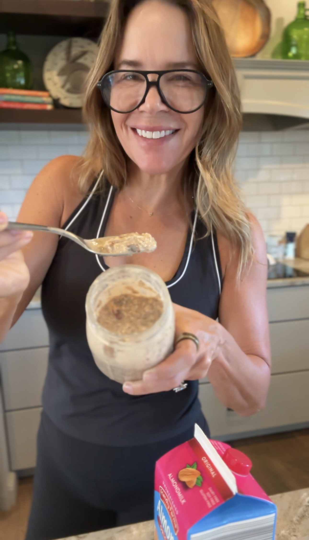 Banana Bread Protein Overnight Oats