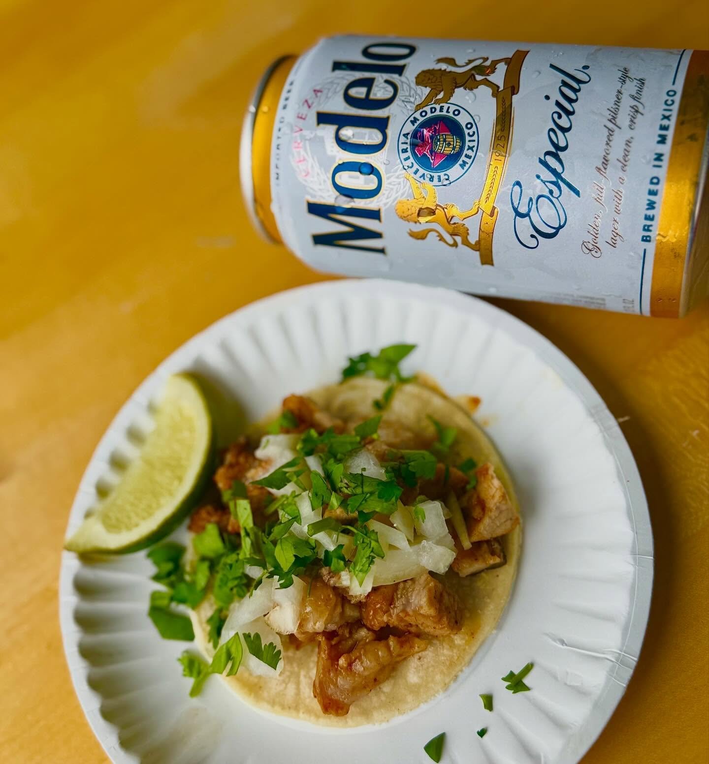 Spurs Watch Party at Thunder Chief tonight! 🏀🔥

$2 Al Pastor Tacos + $2 Modelos All Day today! 
Come cheer on the @spurs with us! 🍻

#cheapeats #spursnation #nba