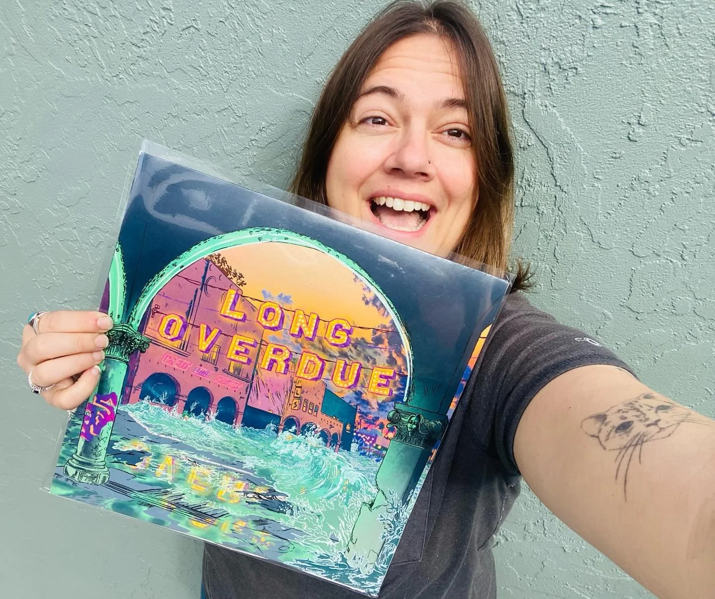 BIG DAY 🔥 My new single Afterglow is out now and the records have officially dropped.

This is long overdue &mdash; years in the making. So grateful for everyone who&rsquo;s been part of this journey 🖤

If you want one, hit me up! #newmusic #indepe