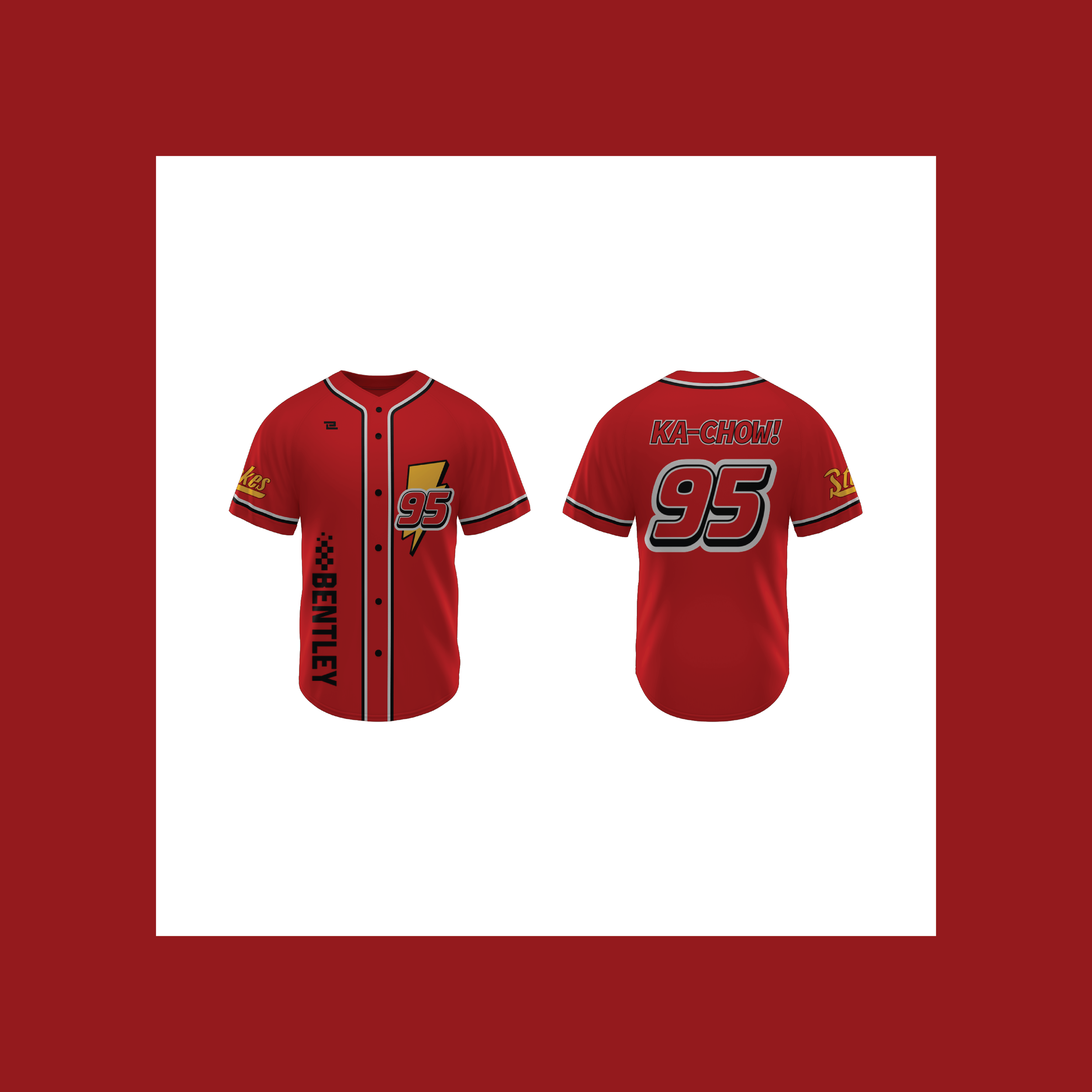 LIGHTNING BASEBALL JERSEY