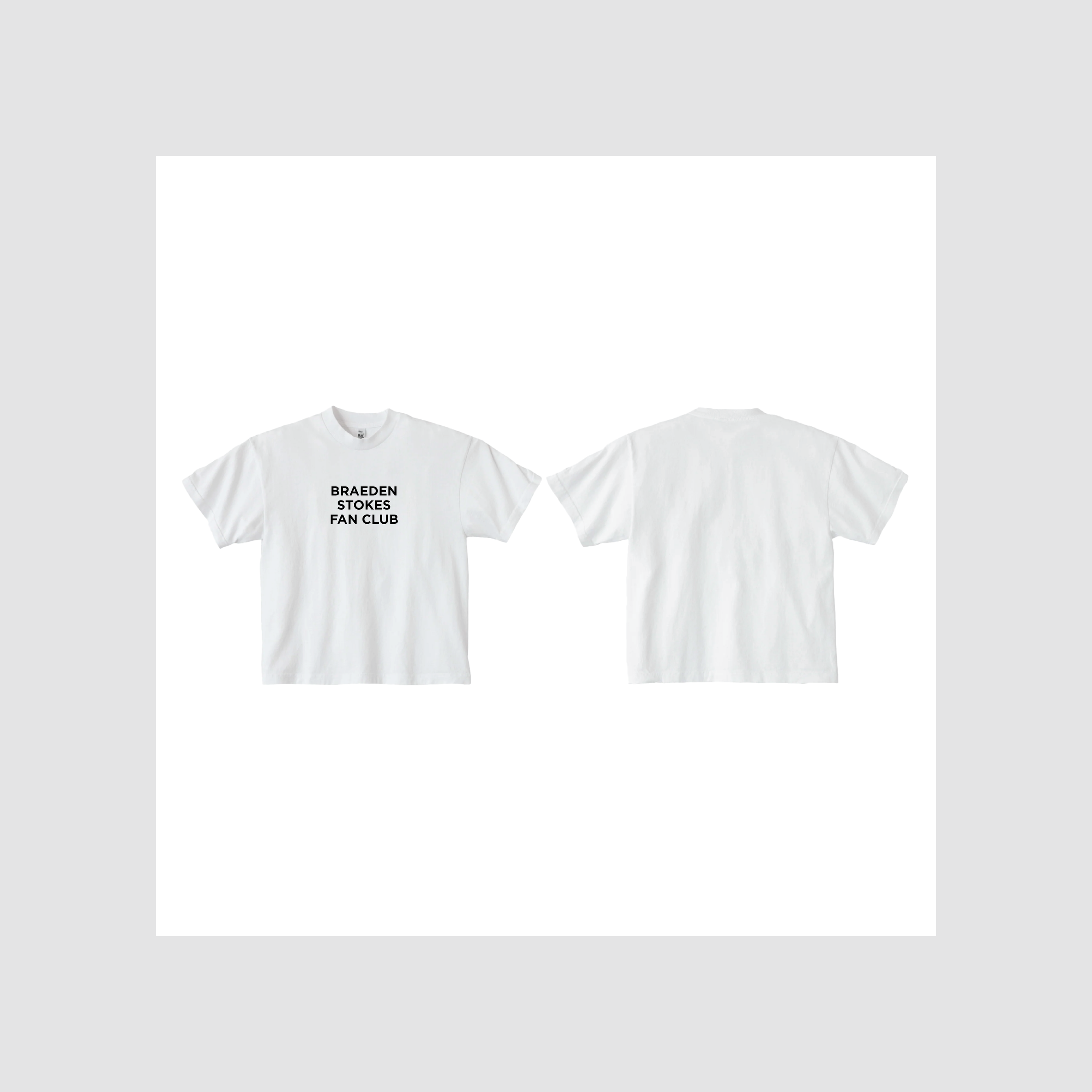 FAN CLUB TEE (BOXY)